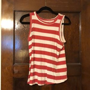 Current and Elliott stripped tank with open back